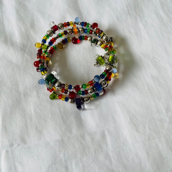 Sterling Silver wrap around bracelet - Picture 3 of 3